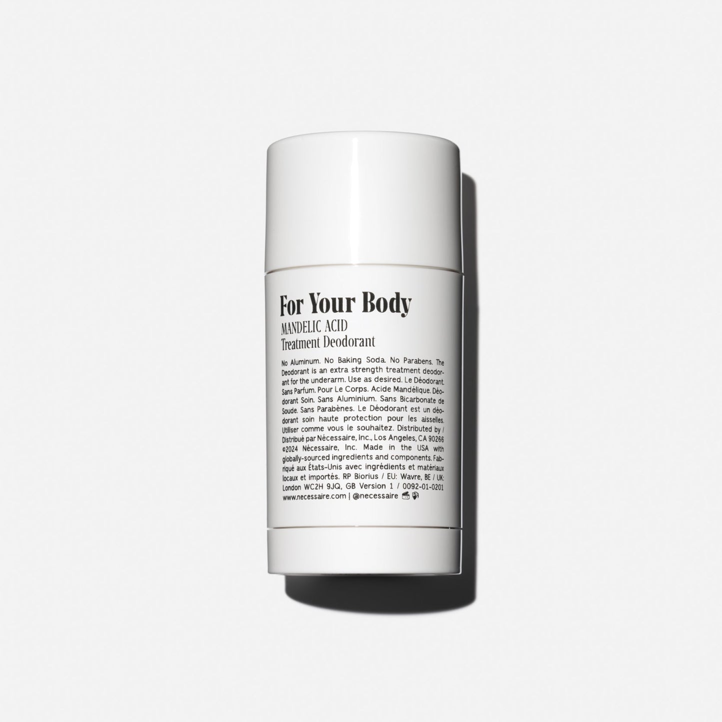 The Deodorant Fragrance-Free