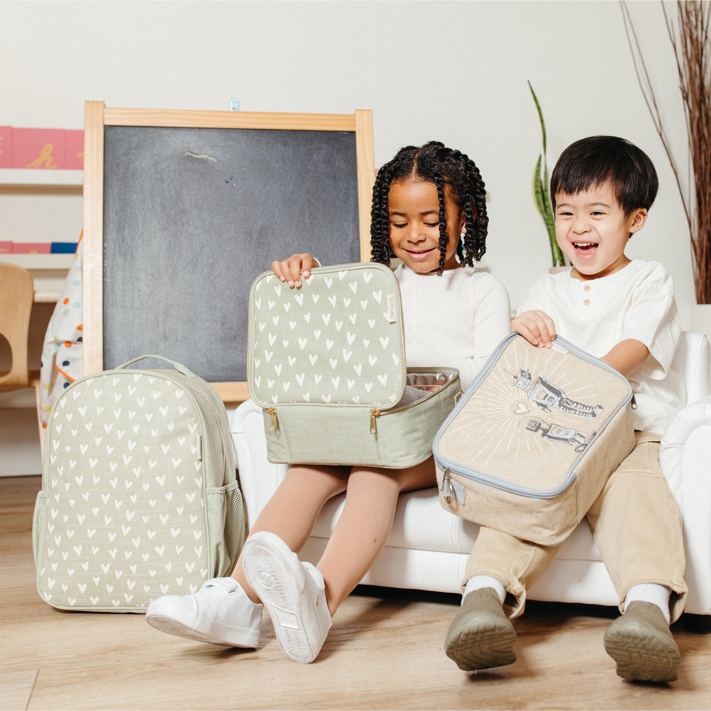 Little Hearts Sage Toddler Bundle - 3pc