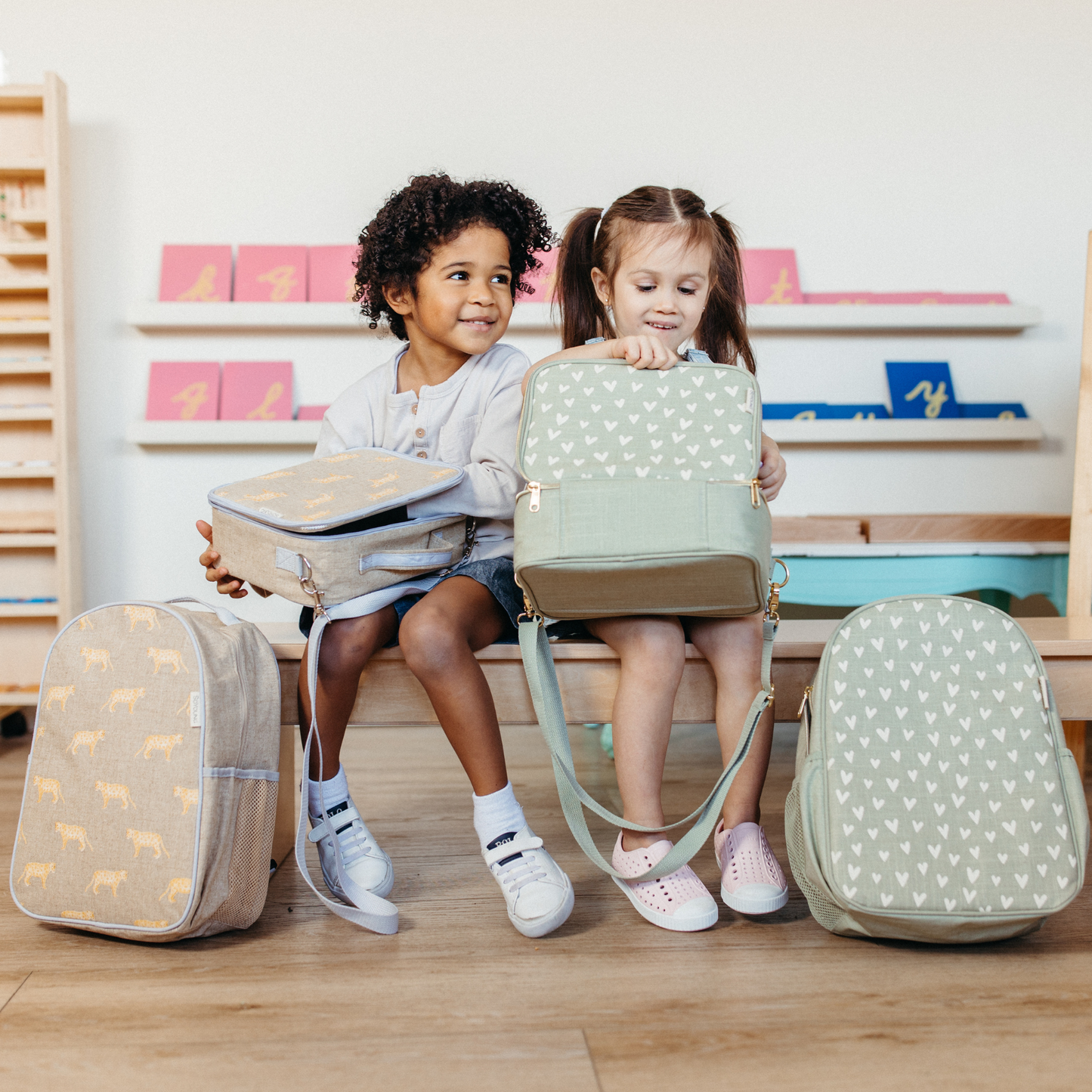 Little Hearts Sage Toddler Bundle - 4pc