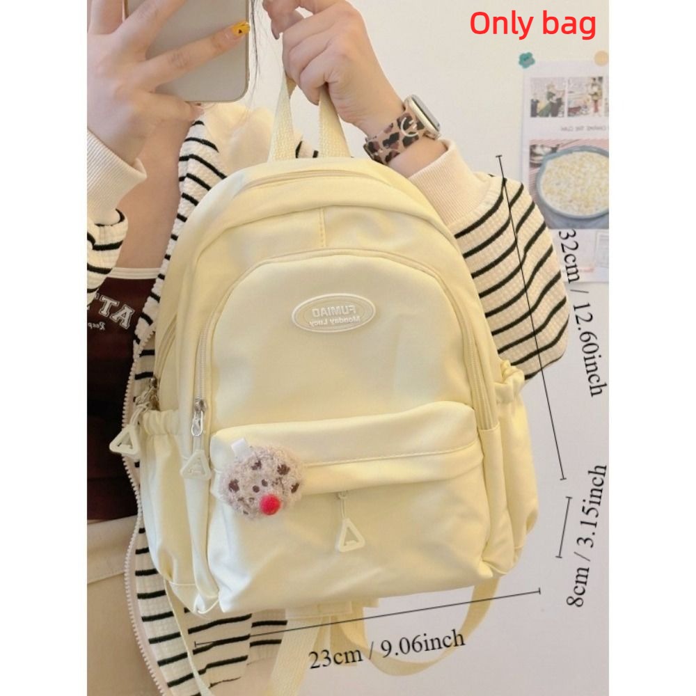 Vvsha Korean Student School Backpack School Bags For Teenage Girls Cute Women's Backpack Brand Book Pack Nylon Rucksack