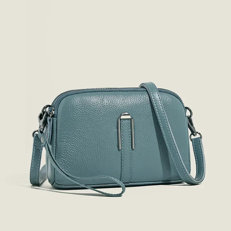 Vvsha Genuine Leather Bag Luxury Women's Handbags Bag for Woman 2025 Female Clutch Phone Bags Shoulder Bag Crossbody Messenger Pack