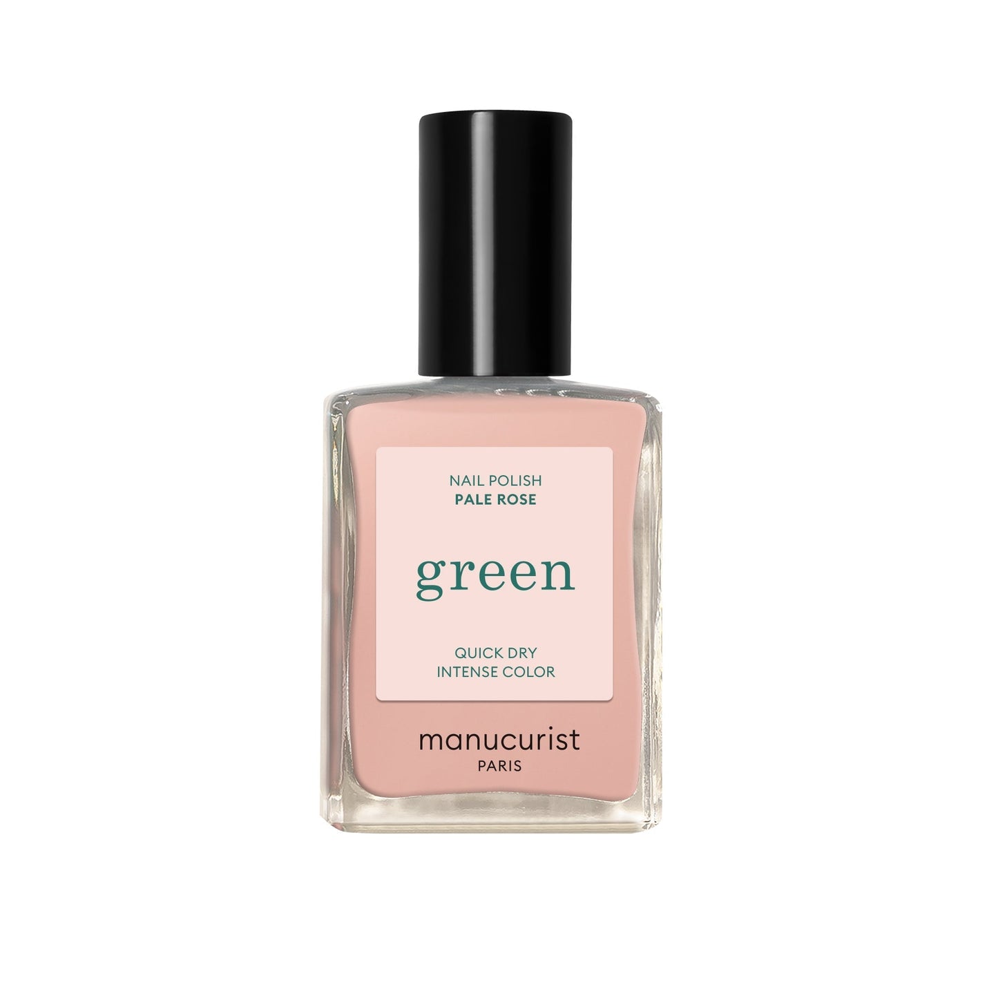 Green Nail Polish - Pale Rose