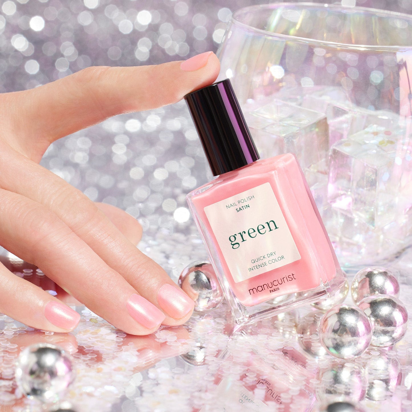 Green Nail Polish - Satin