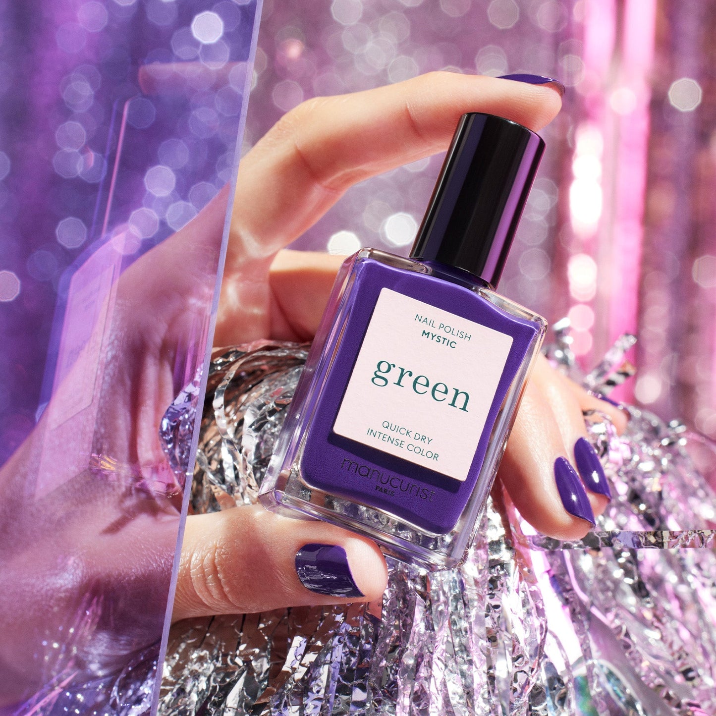 Green Nail Polish - Mystic