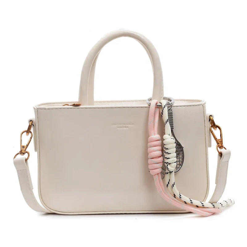 Vvsha Trendy Solid Color PU 2025 High Quality Women's Handbag Versatile Zipper Lightweight Fashionable Single Shoulder Crossbody Bag