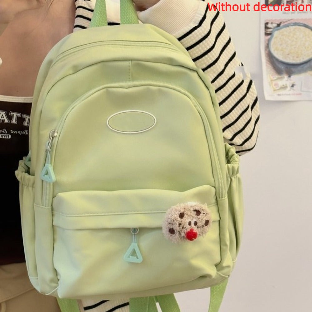 Vvsha Korean Student School Backpack School Bags For Teenage Girls Cute Women's Backpack Brand Book Pack Nylon Rucksack