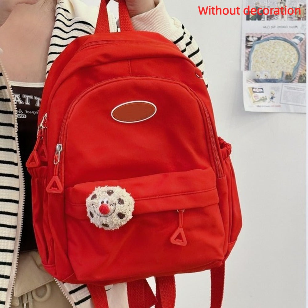 Vvsha Korean Student School Backpack School Bags For Teenage Girls Cute Women's Backpack Brand Book Pack Nylon Rucksack