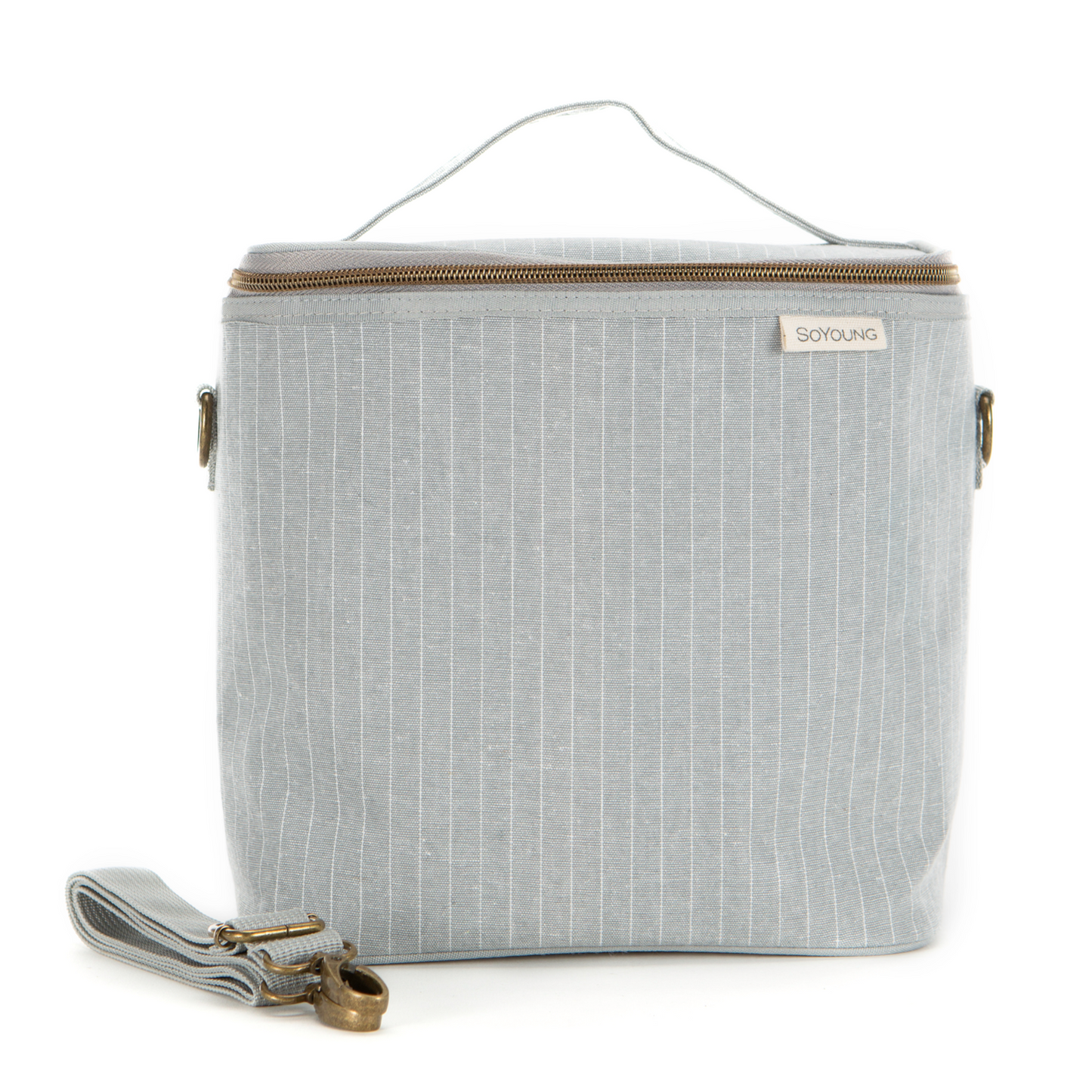 Heather Grey Pinstripe Lunch Bundle