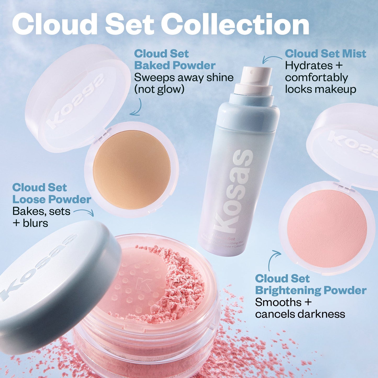 Cloud Set Airy Setting + Smoothing Mist