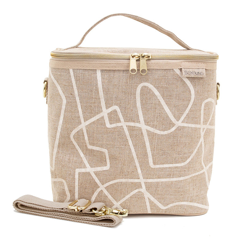 White Abstract Lines Lunch Bundle