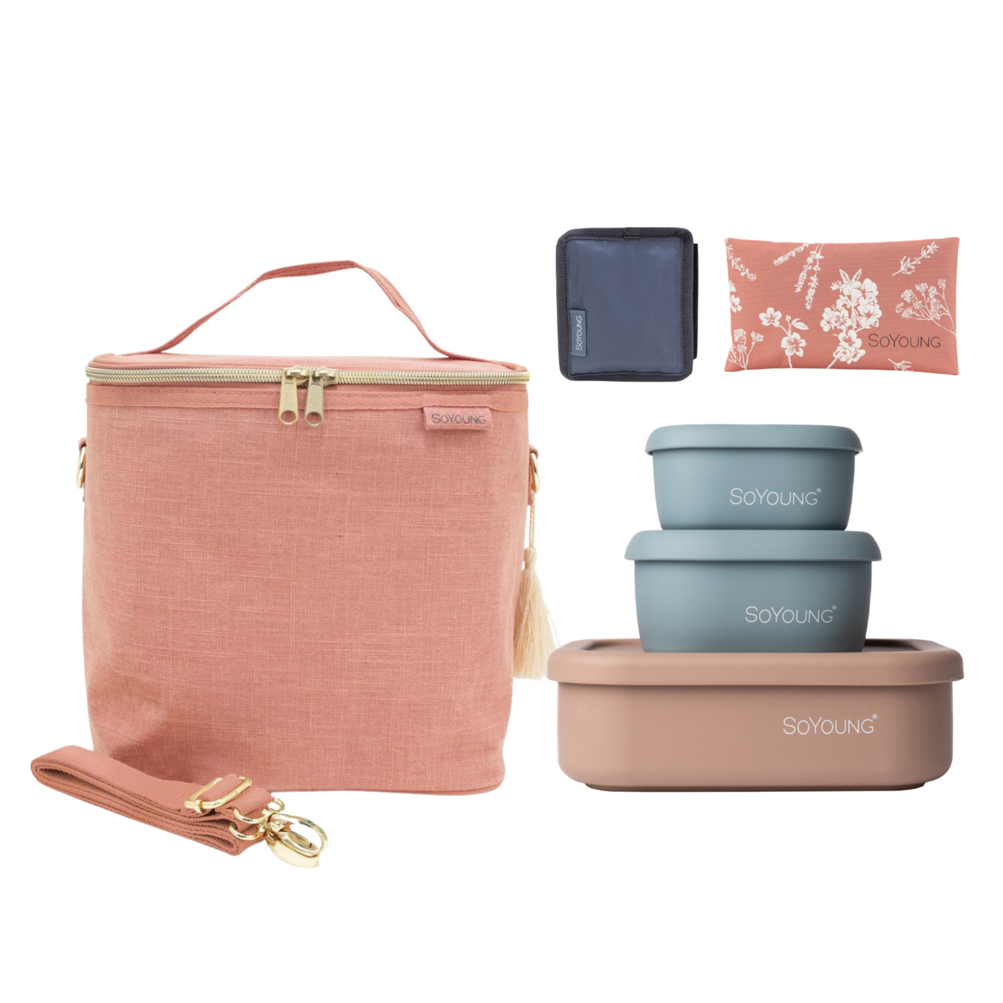 The Ultimate Lunch Bundle - Muted Clay - 6pc