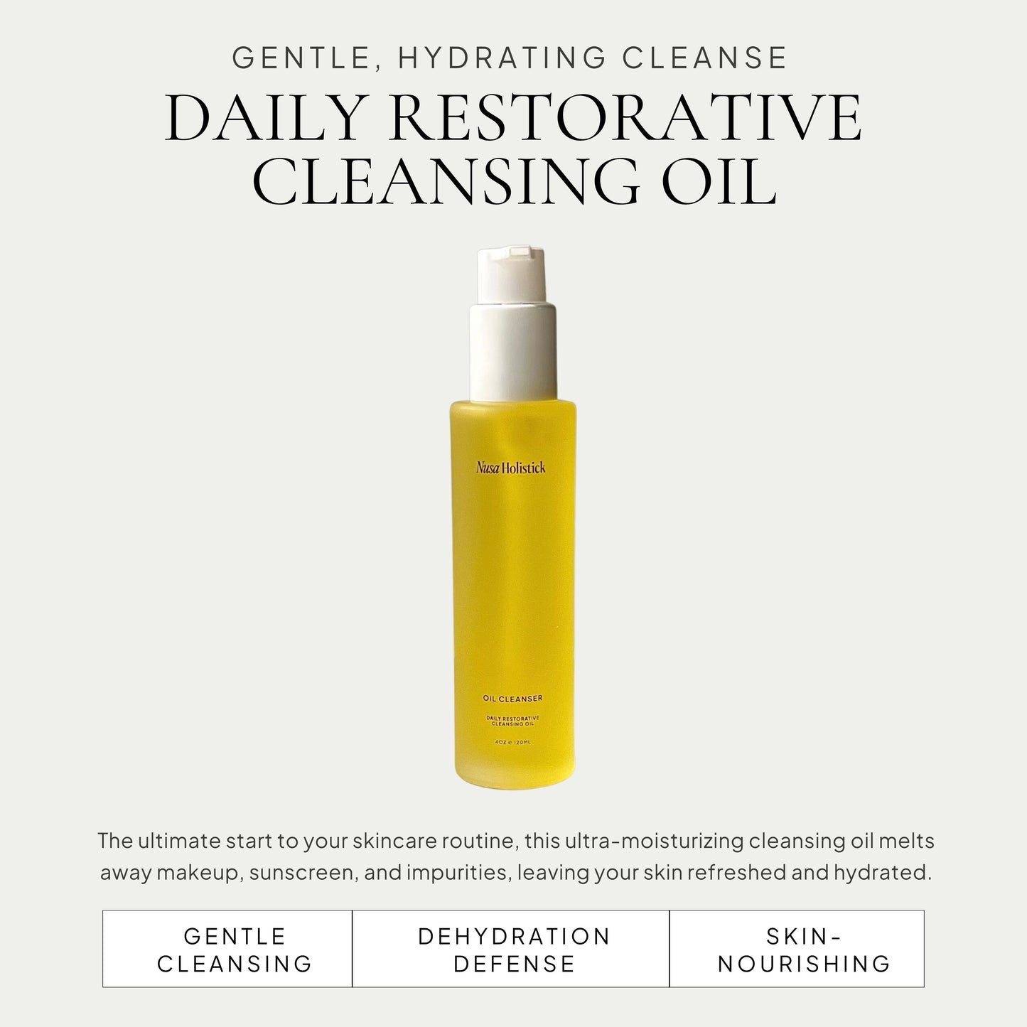 Daily Restorative Cleansing Oil