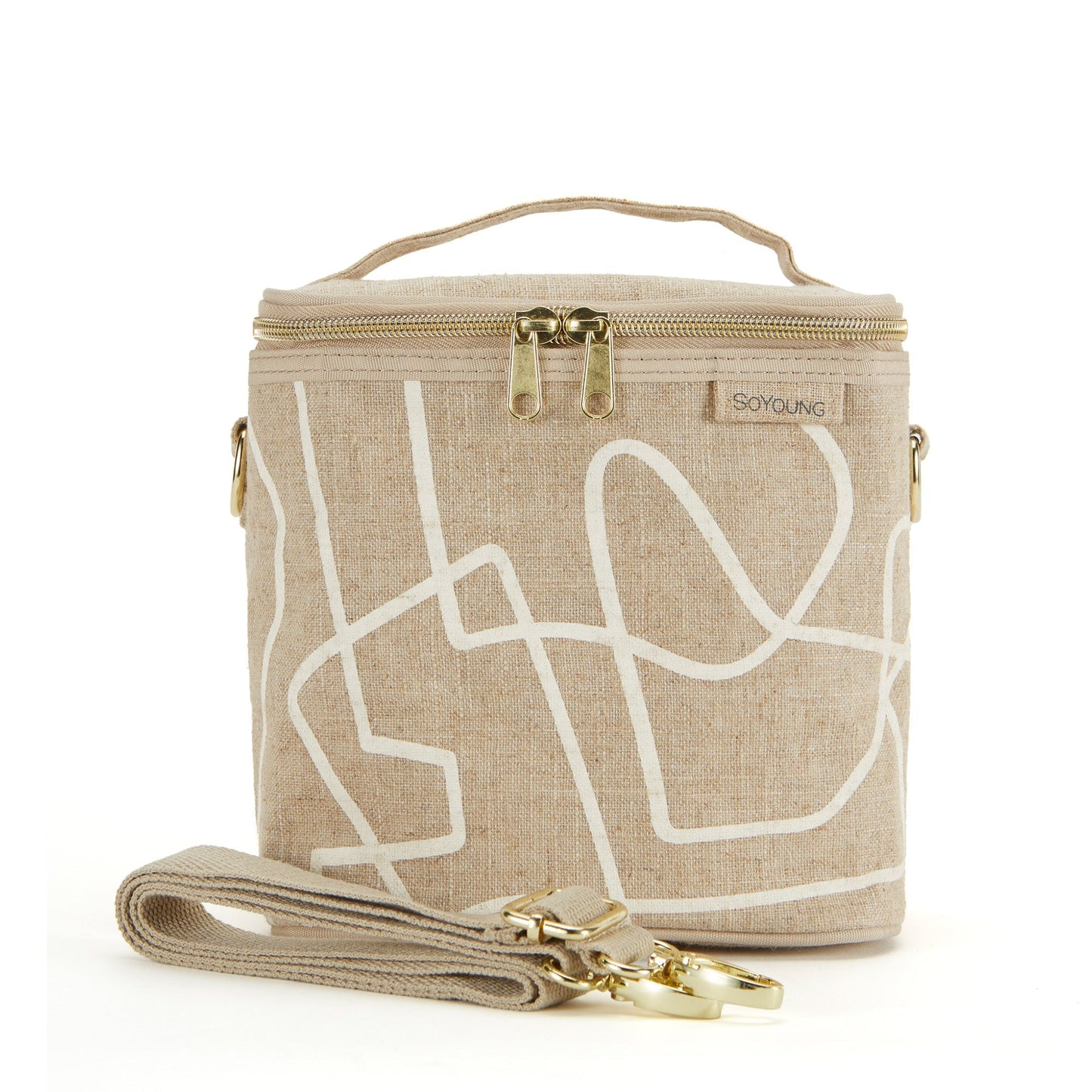 White Abstract Lines Lunch Bundle