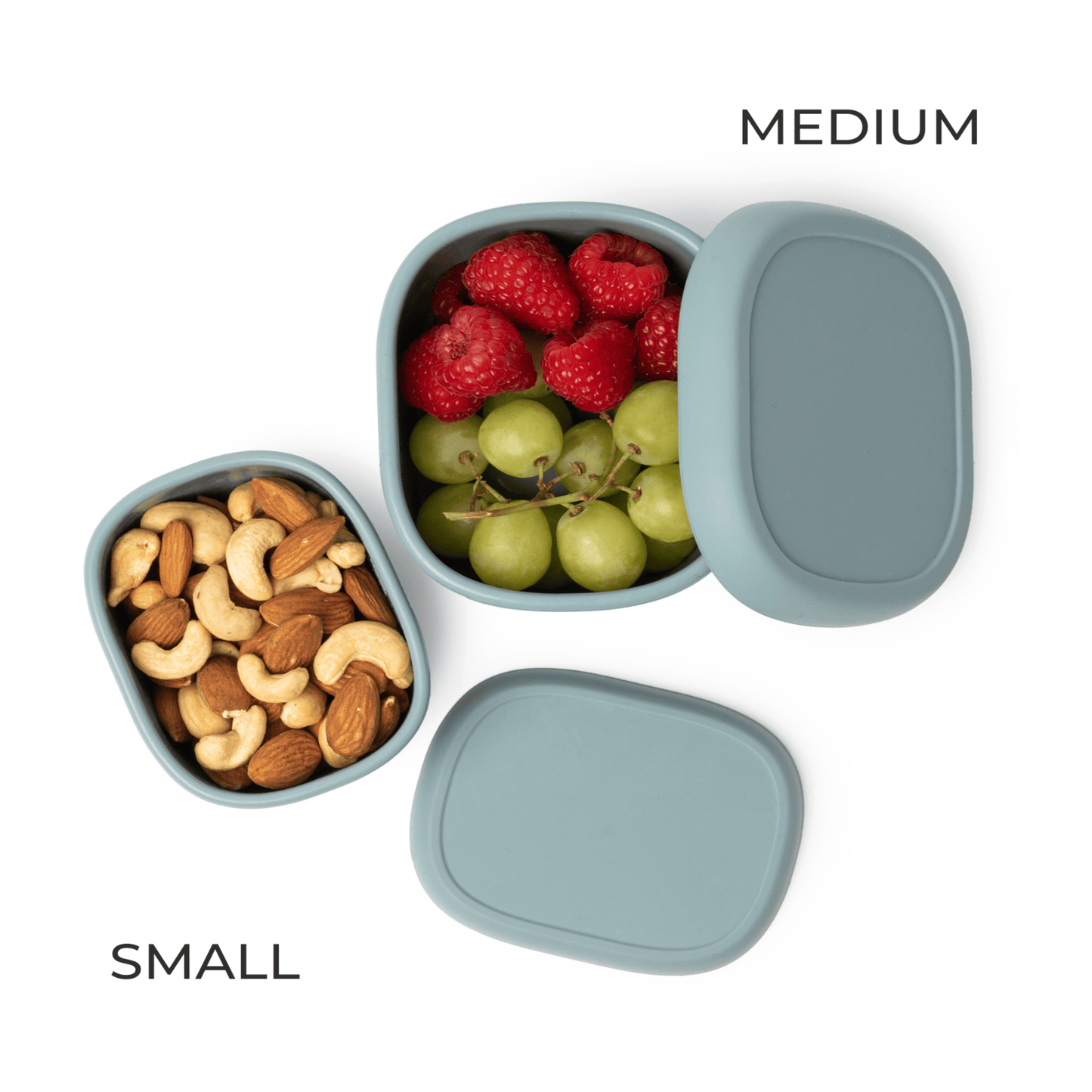 Slate Blue Snack Box - Medium