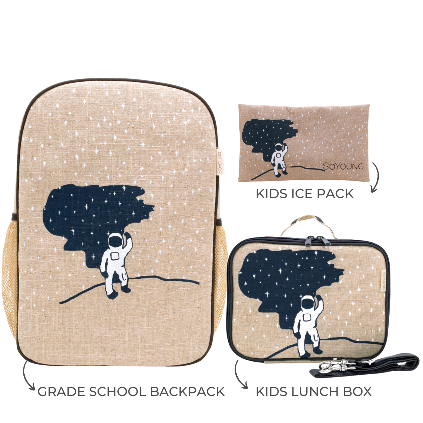 White star Spaceman Grade School Bundle - 3pc