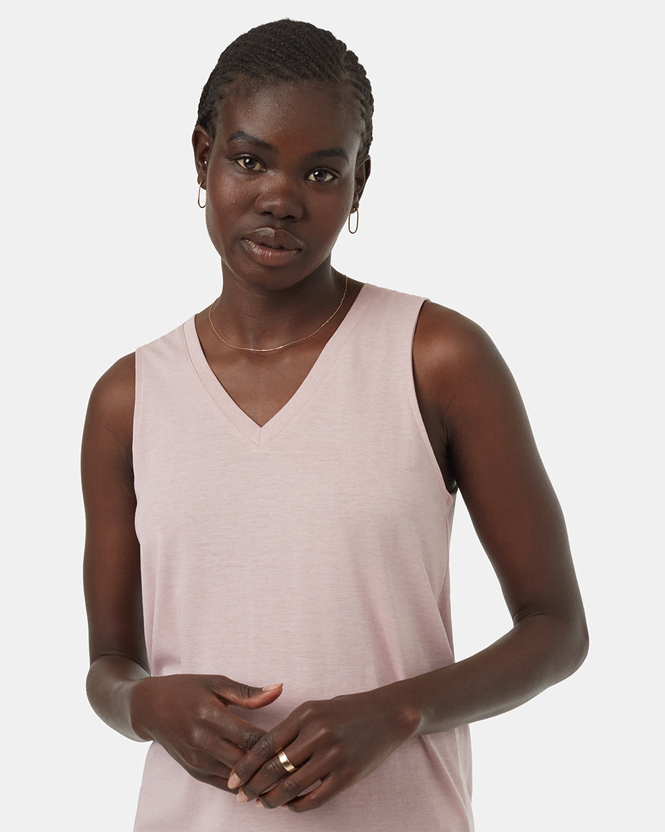 TreeBlend V-Neck Tank