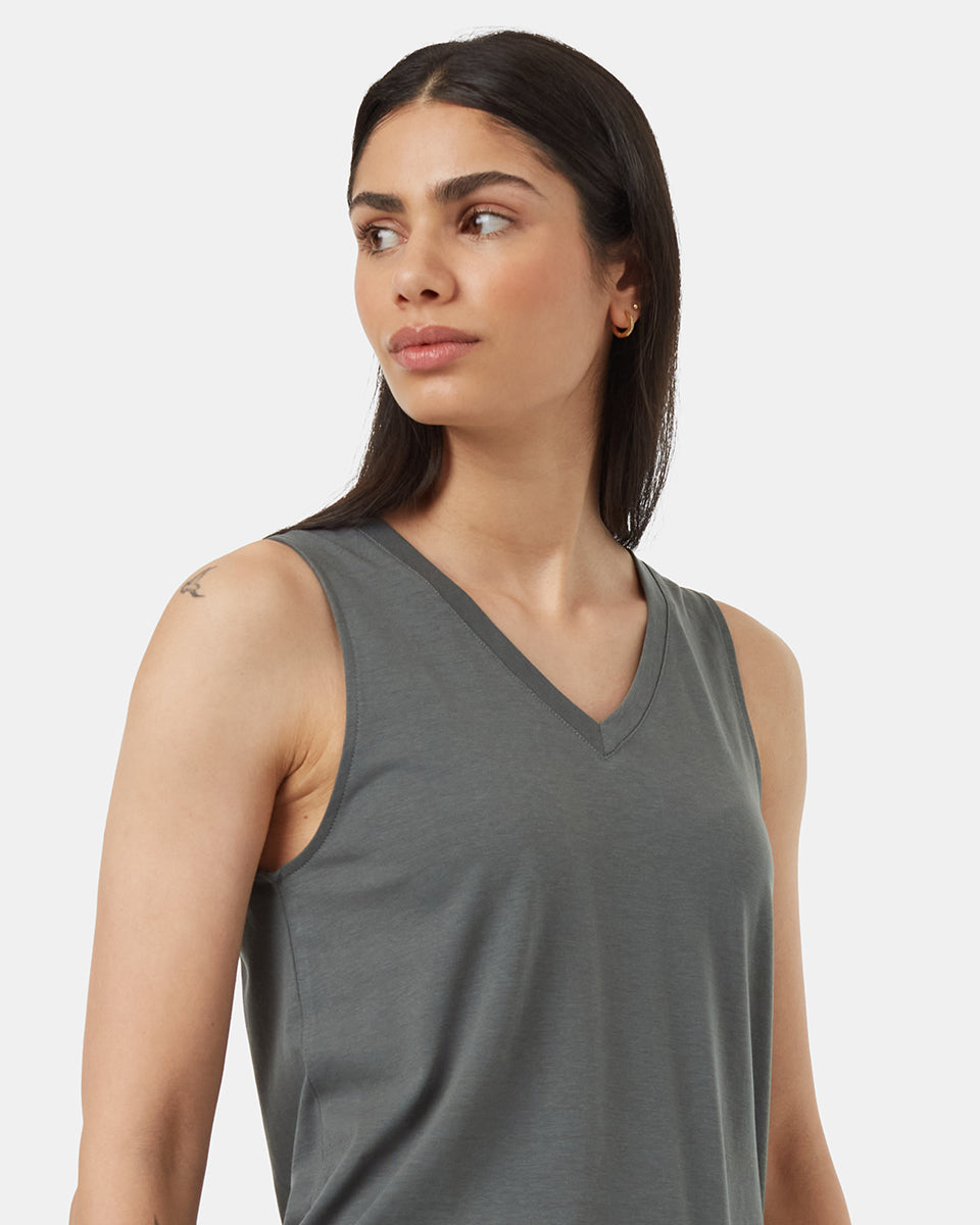 TreeBlend V-Neck Tank