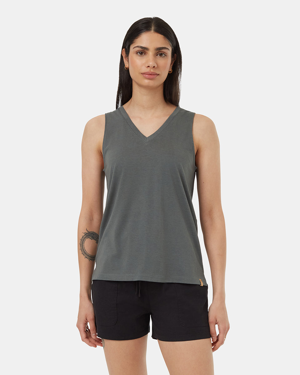TreeBlend V-Neck Tank
