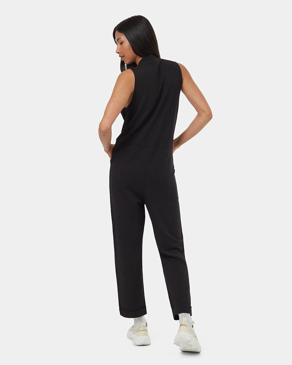 SoftTerry Light V-Neck Jumpsuit