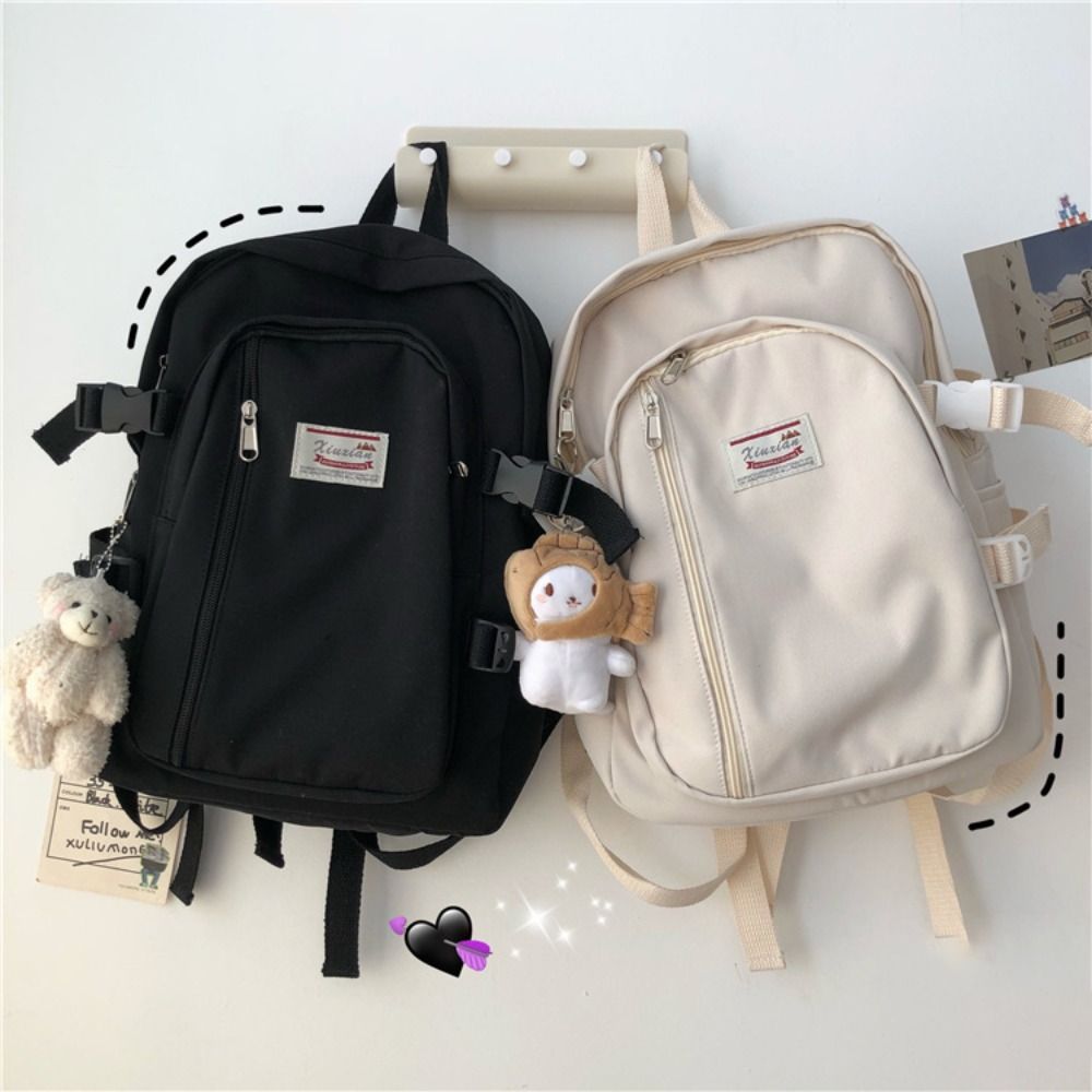 Vvsha Multifunctional Waterproof Book Bag Nylon Large Capacity Backpack Shoulder Bag Teenage