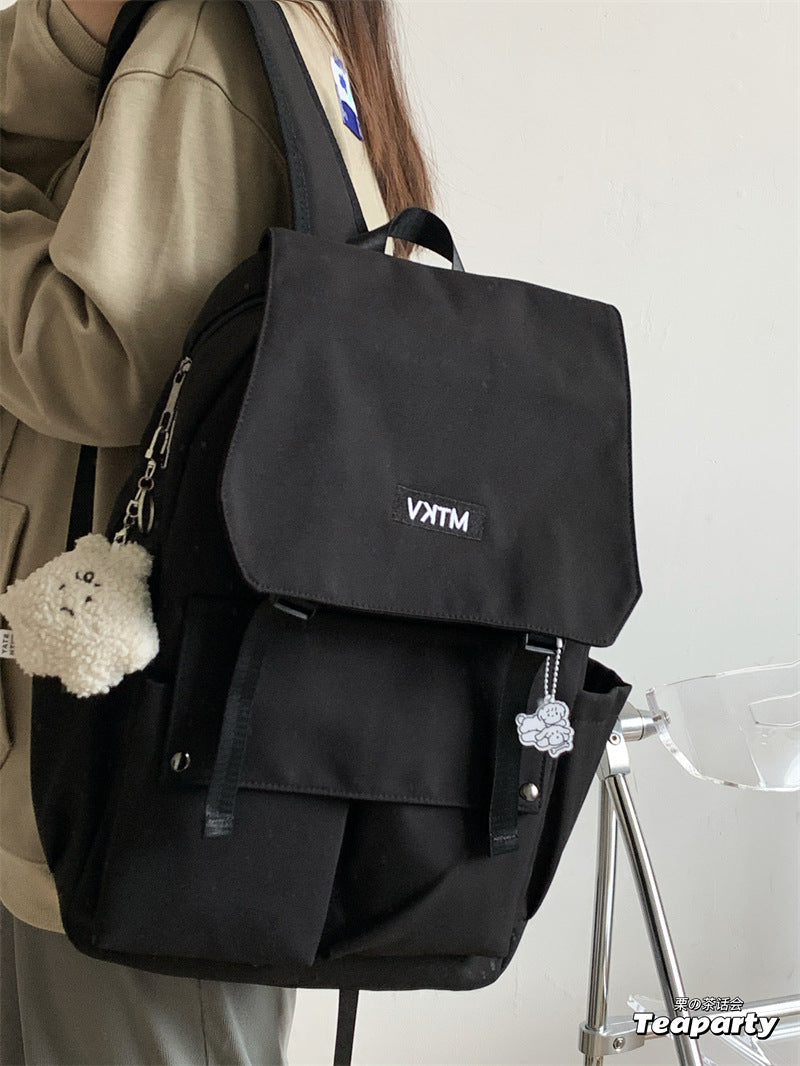 Vvsha Japanese Large Travel Bag for Teenager Schoolbag Female New Fashion Harajuku Collage Students Backpack Waterproof Travel Mochila
