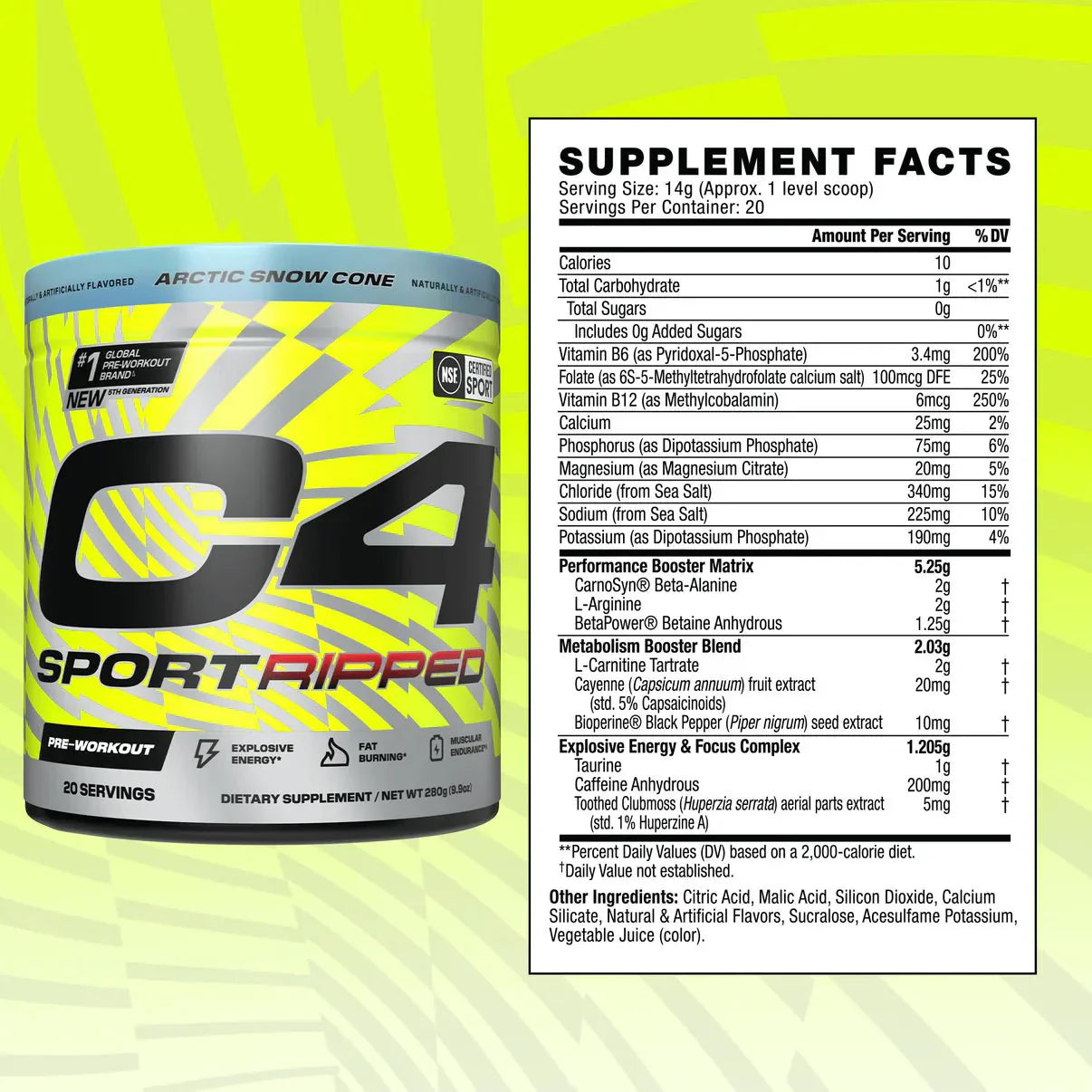 C4 Sport Strength Pre-Workout