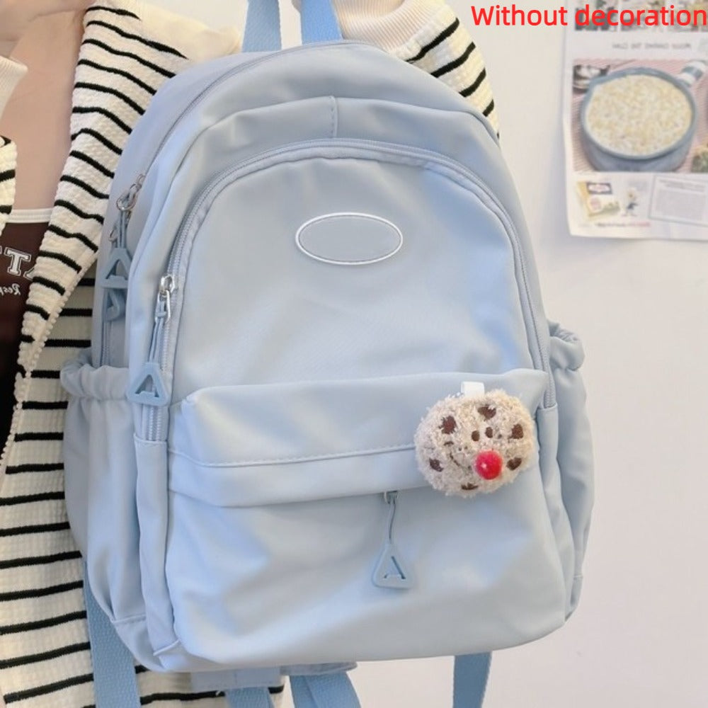 Vvsha Korean Student School Backpack School Bags For Teenage Girls Cute Women's Backpack Brand Book Pack Nylon Rucksack