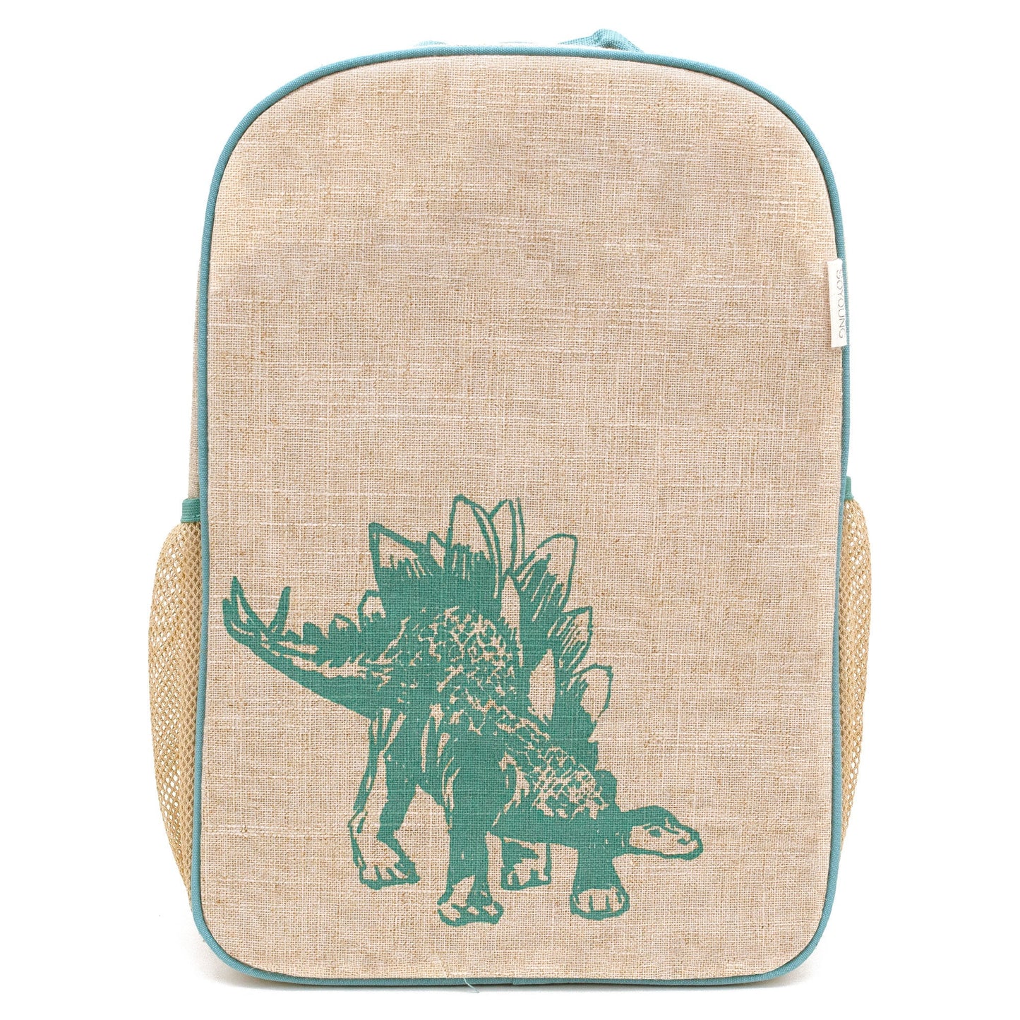 Green Stegosaurus Grade School Backpack