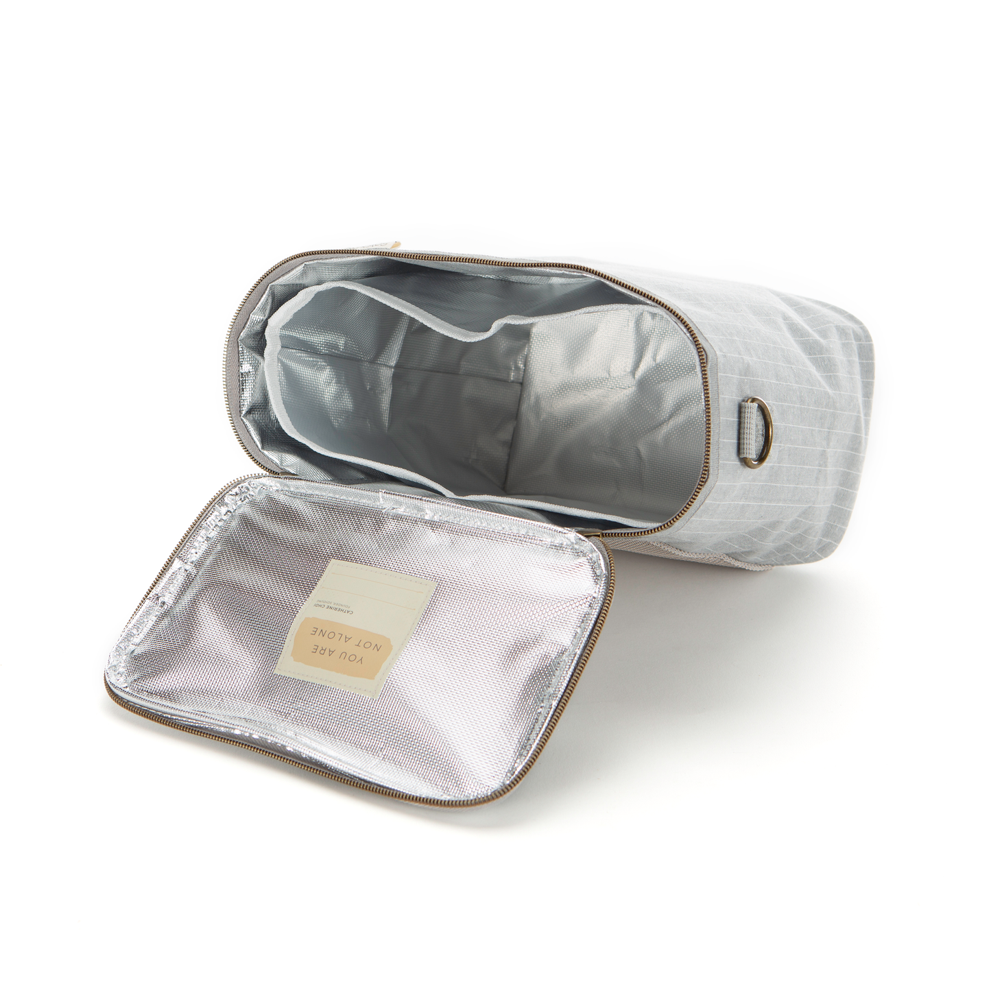 Heather Grey Pinstripe Lunch Bundle