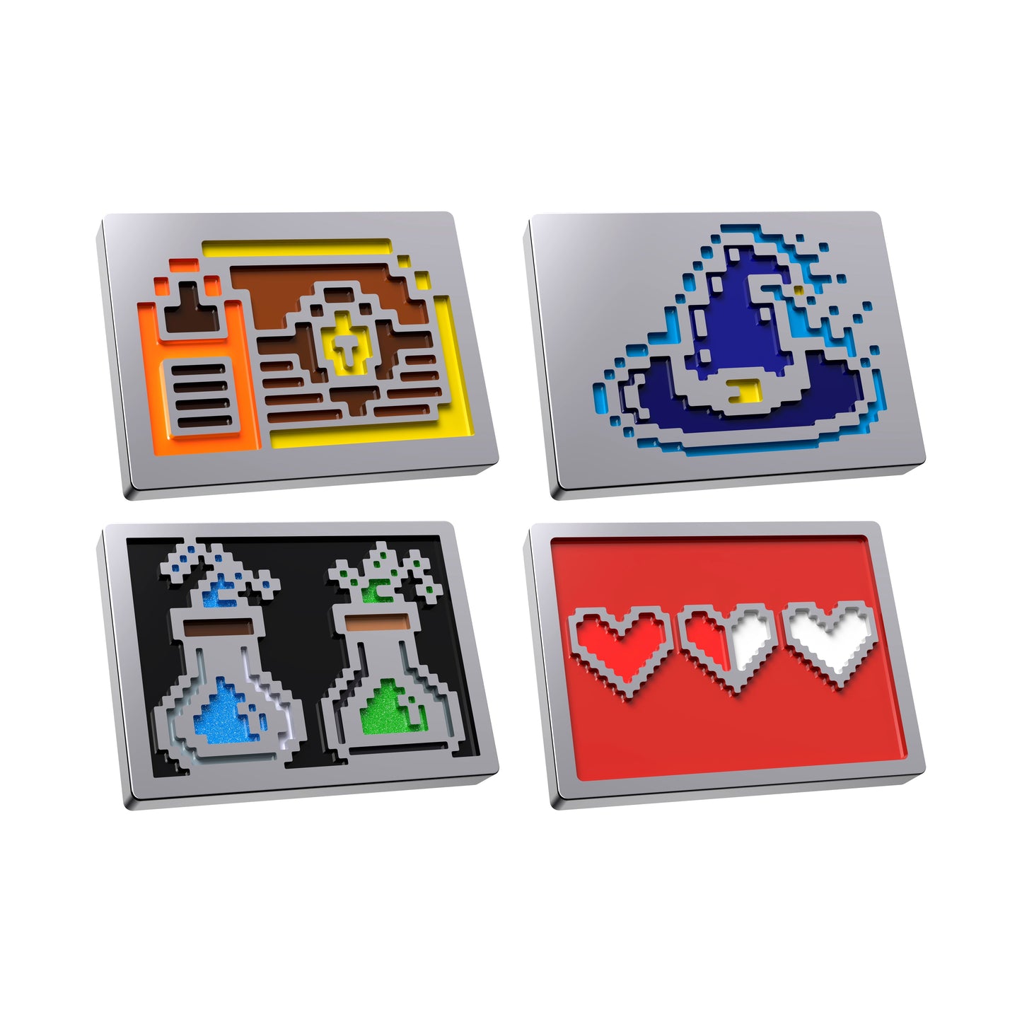 HyperX Badge Pack - 8 Bit Magnetic Badges