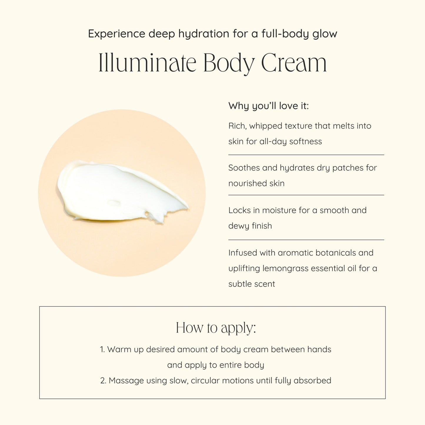 Illuminate Body Cream