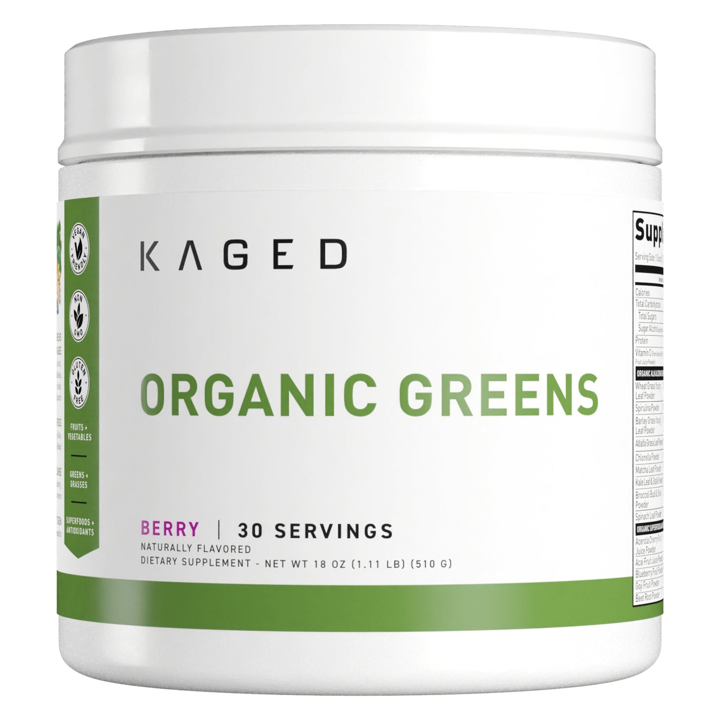 KAGED Organic Greens