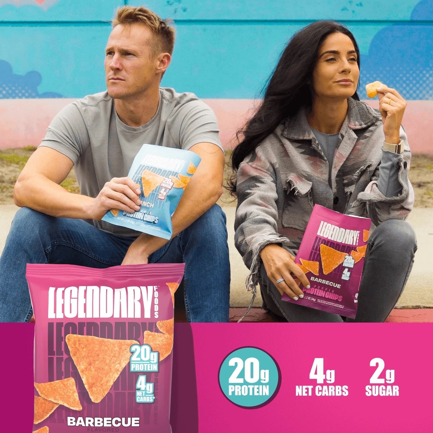 Legendary Foods Popped Protein Chips 7 Pack