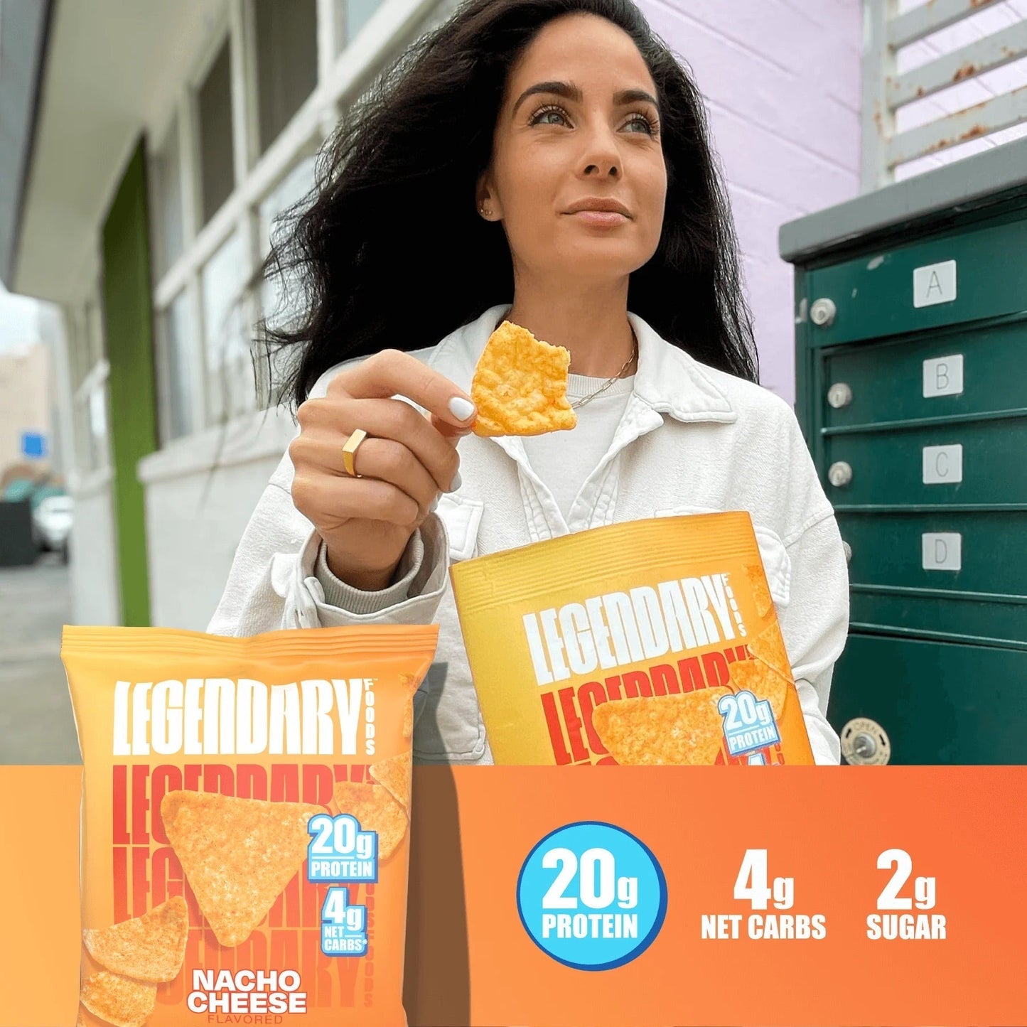 Legendary Foods Popped Protein Chips 7 Pack