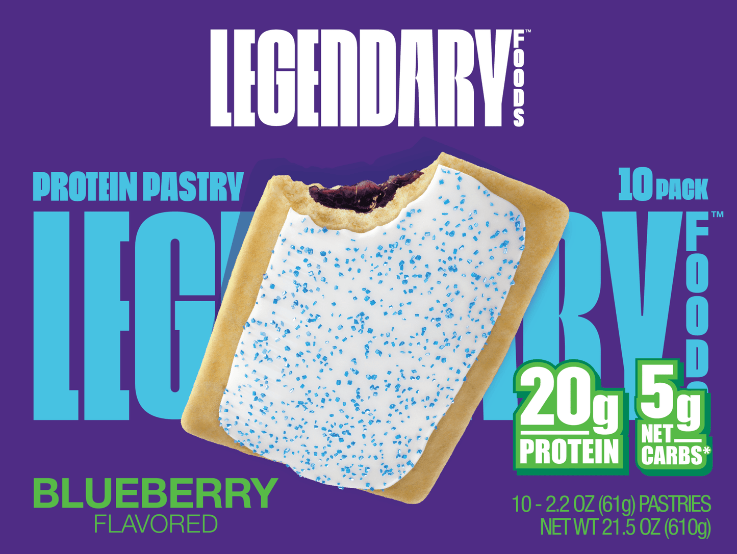 Legendary Foods Protein Pastry 10 Pack