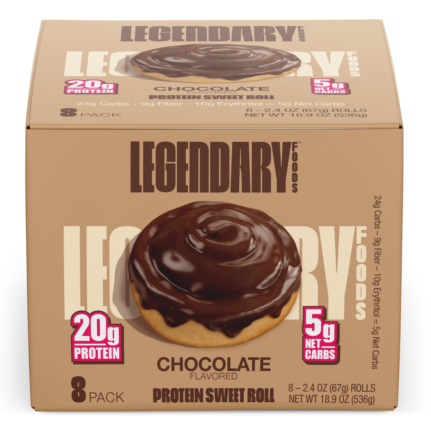 Legendary Foods Protein Sweet Roll 8 Pack