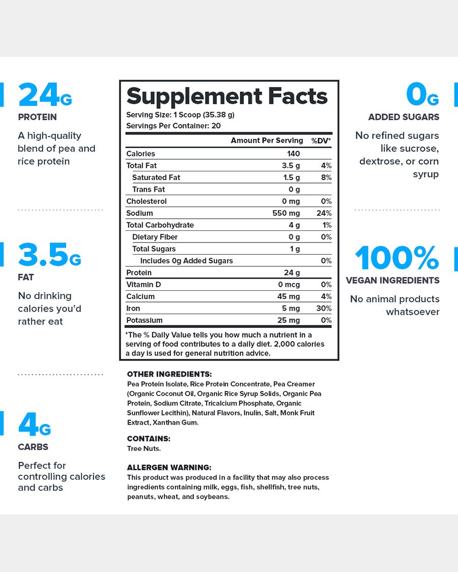 Legion Plant+ All Natural Plant Protein Powder