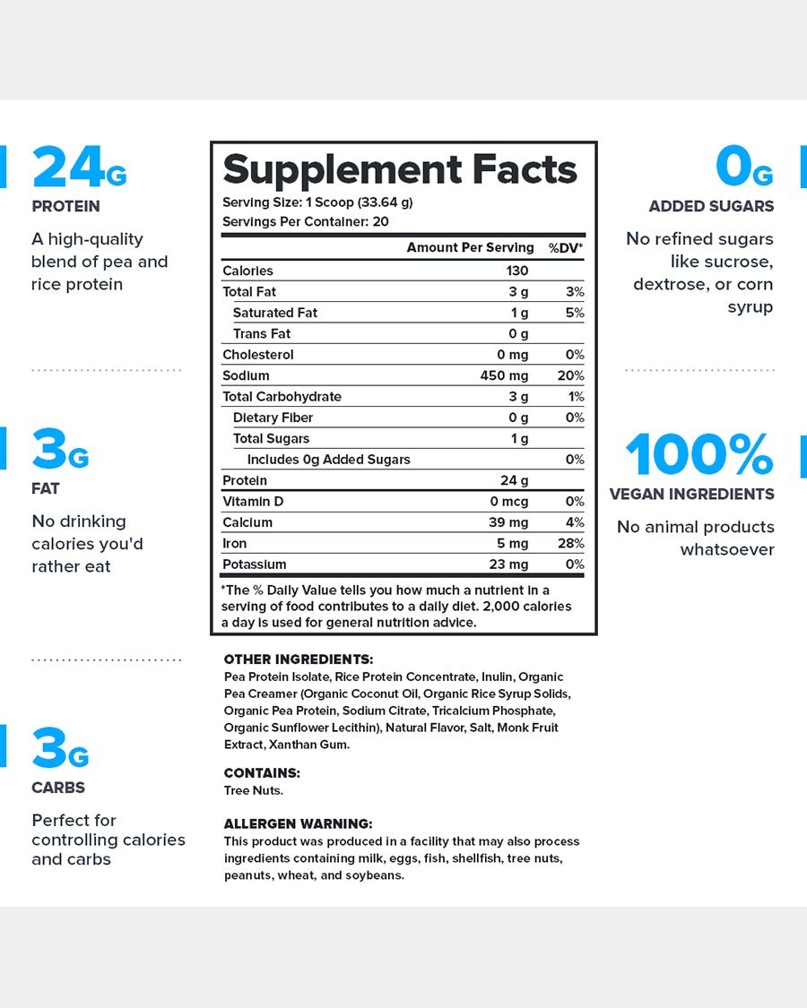Legion Plant+ All Natural Plant Protein Powder