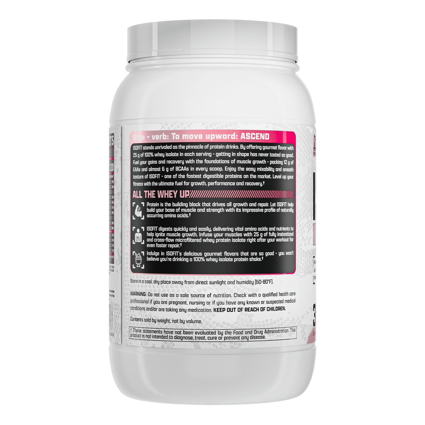 Nutrex ISOFIT Premium Whey Isolate