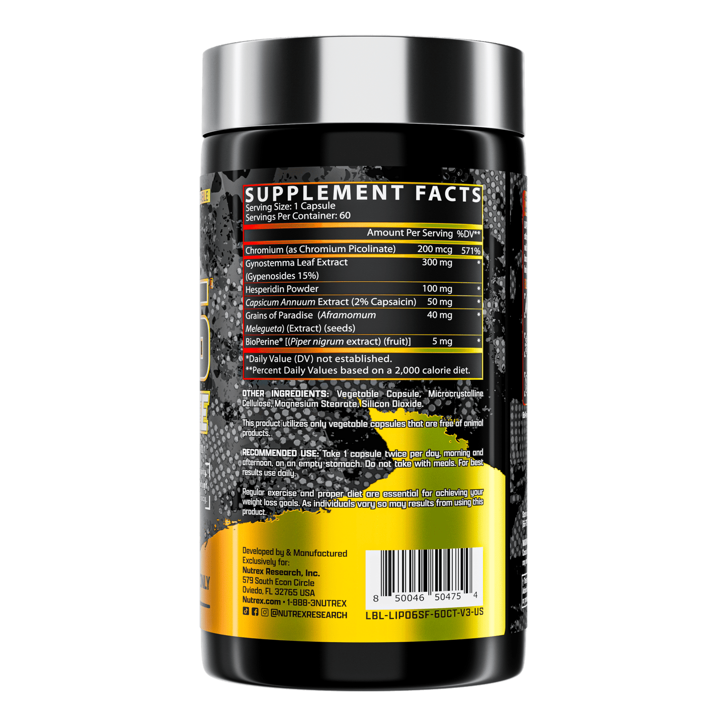 Nutrex LIPO-6 Stim-Free Appetite Control