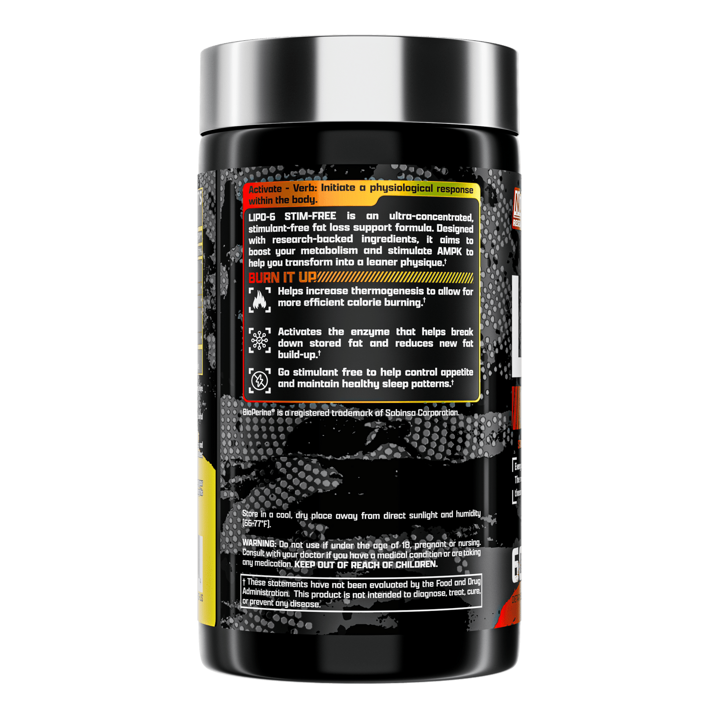 Nutrex LIPO-6 Stim-Free Appetite Control