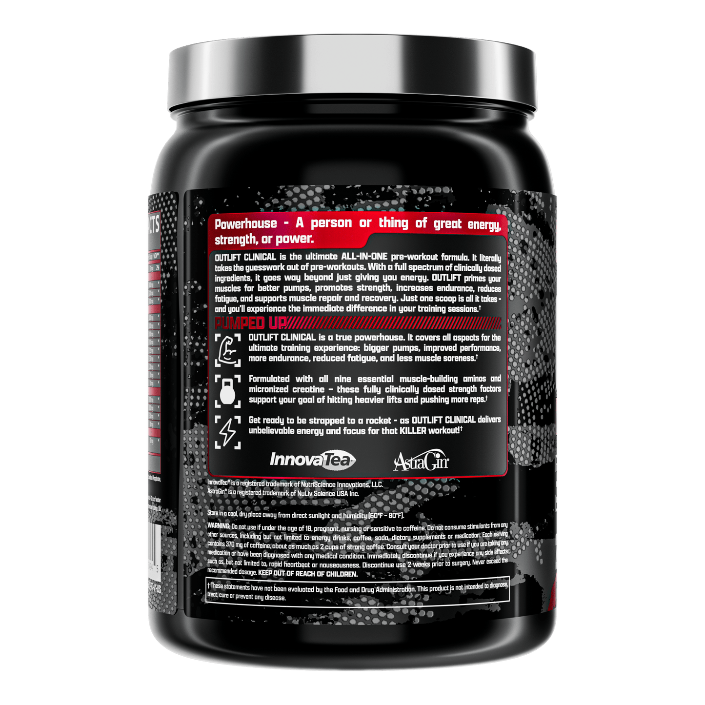 Nutrex Outlift Clinical High Stim Pre-Workout