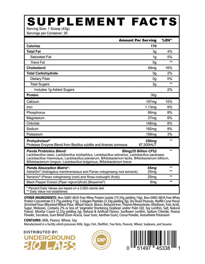 Panda Supplements FUEL Premium Protein