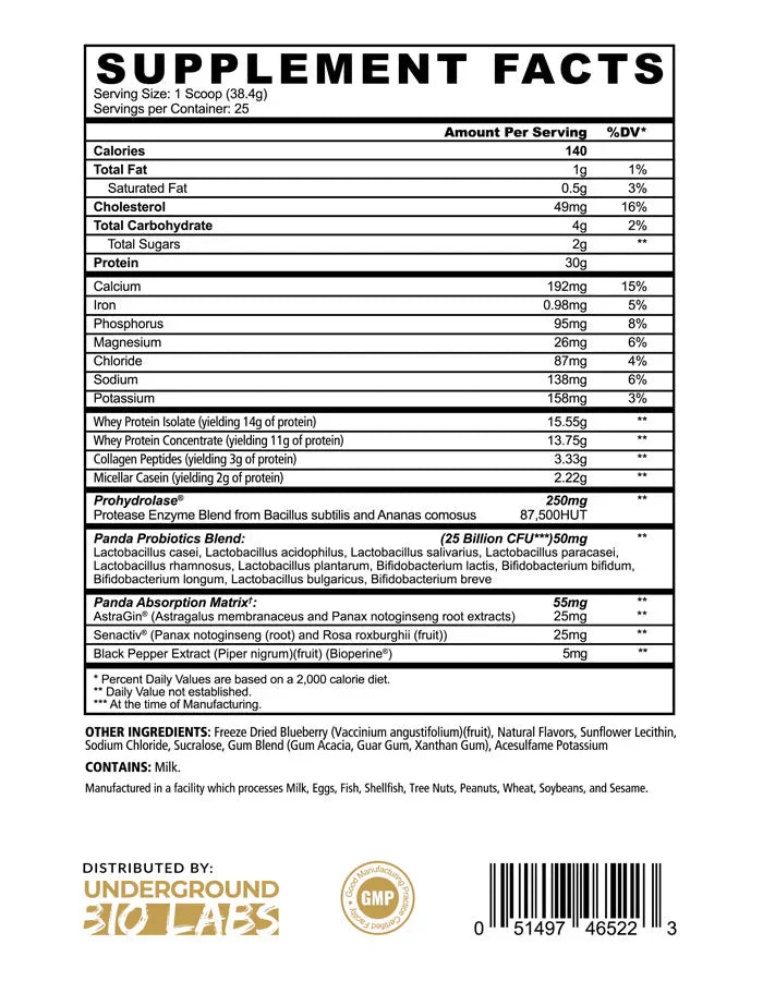 Panda Supplements FUEL Premium Protein
