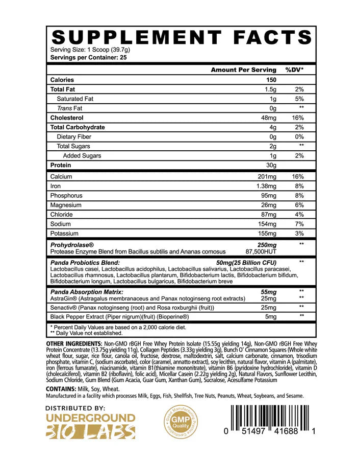 Panda Supplements FUEL Premium Protein
