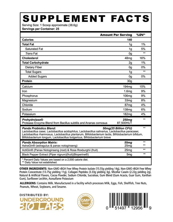 Panda Supplements FUEL Premium Protein