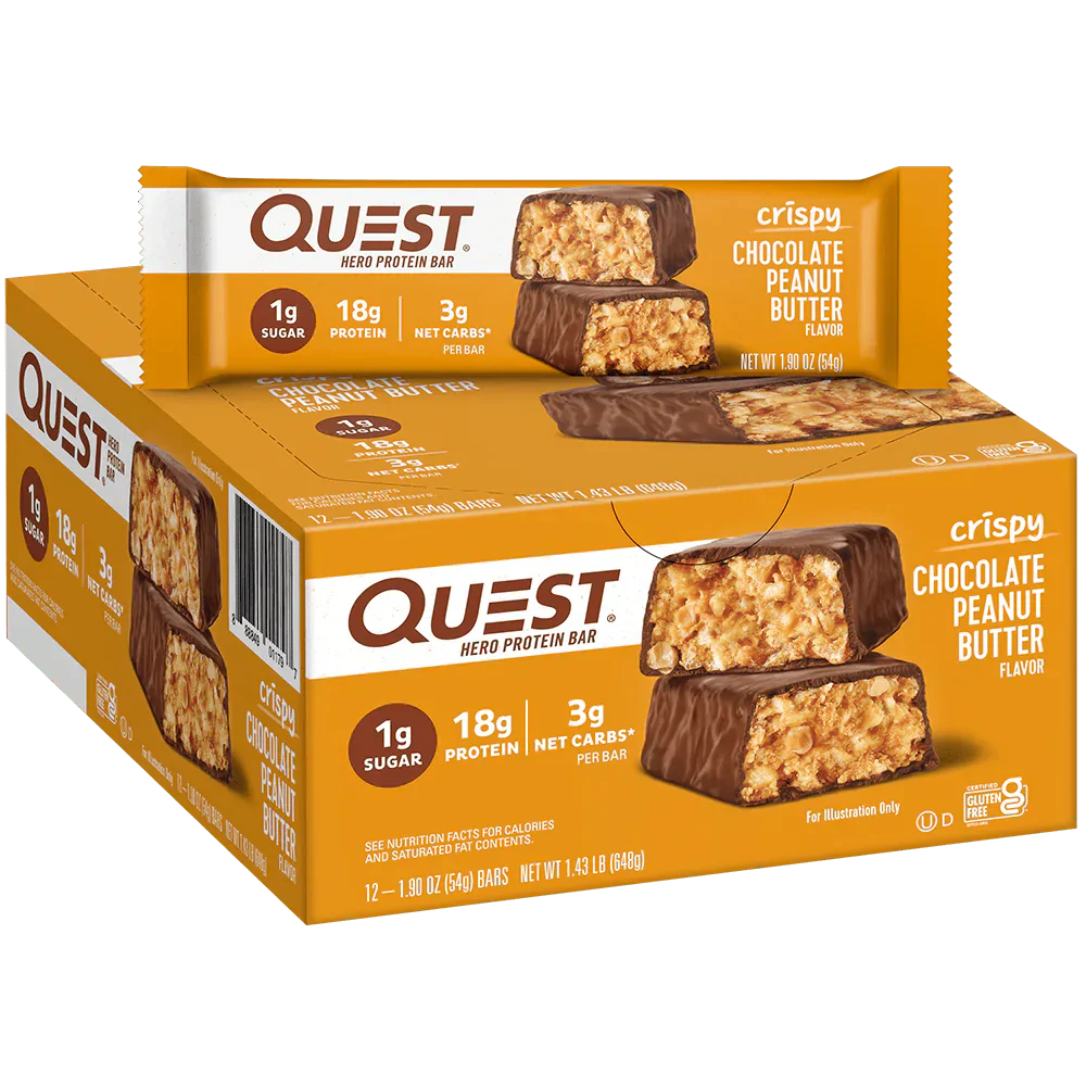 Quest Hero Protein Bars 12 Pack