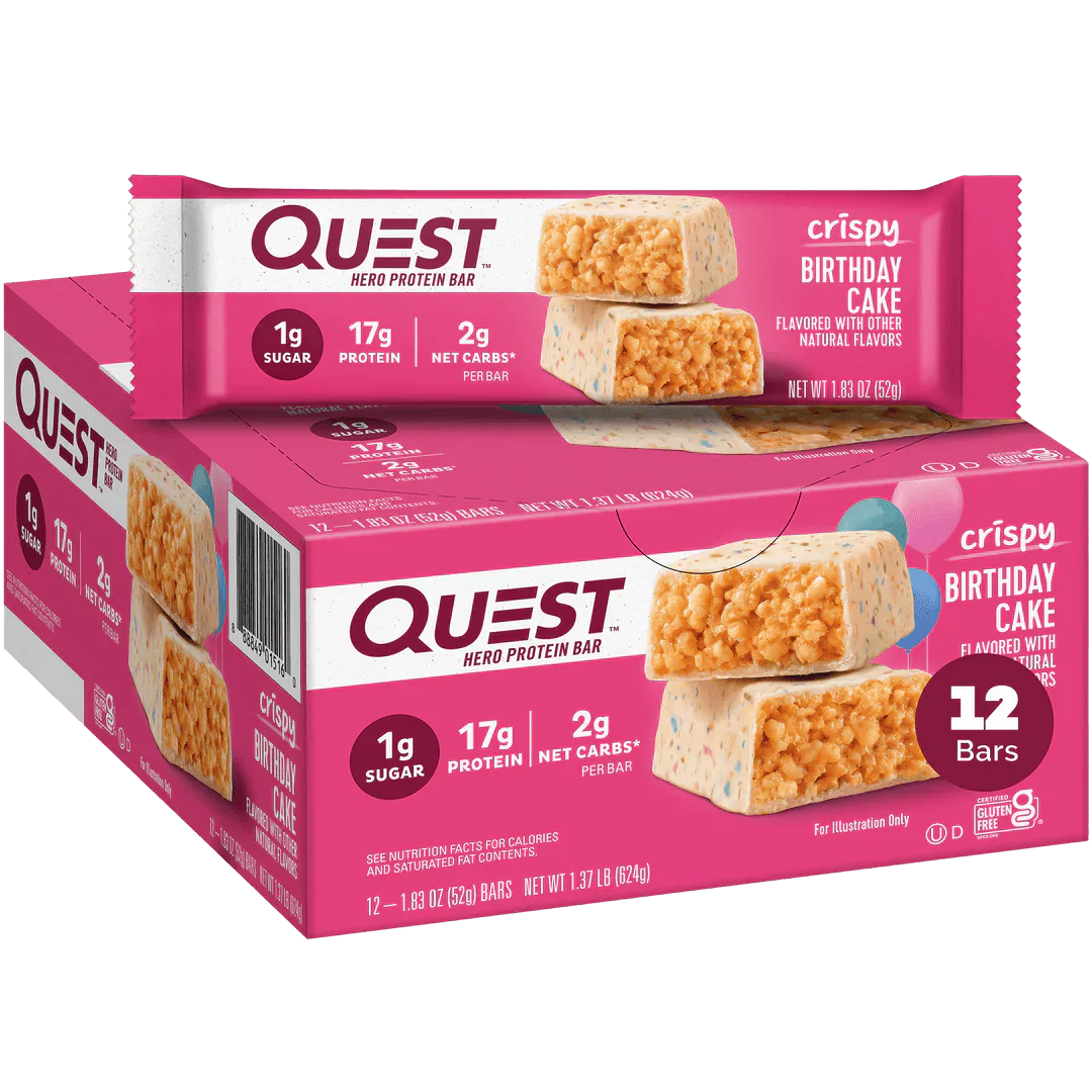 Quest Hero Protein Bars 12 Pack