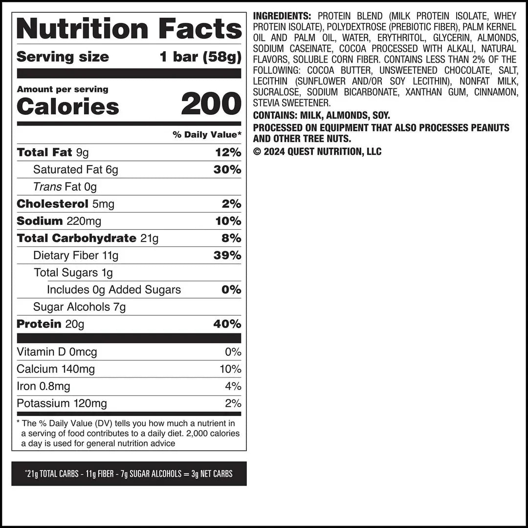 Quest Overload Protein Bars 12 Pack