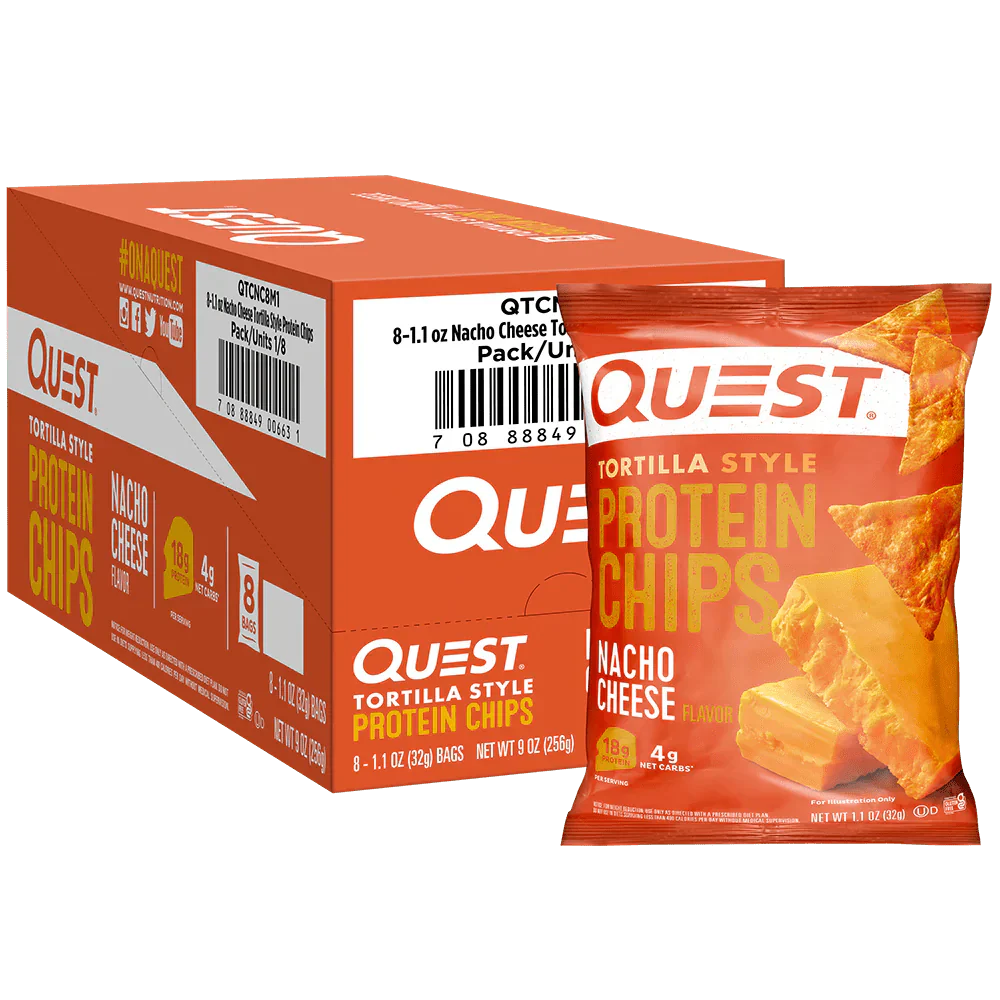 Quest Tortilla Style Protein Chips 8 Pack